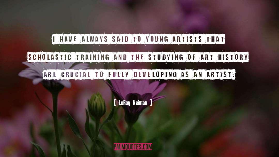 Art Inspiration quotes by LeRoy Neiman