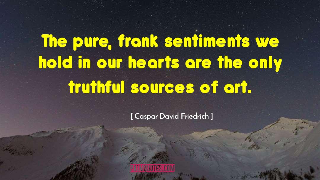Art Inspiration quotes by Caspar David Friedrich