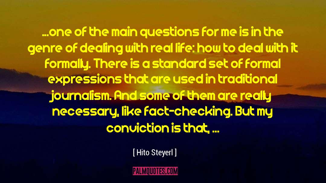 Art Life Judgement quotes by Hito Steyerl