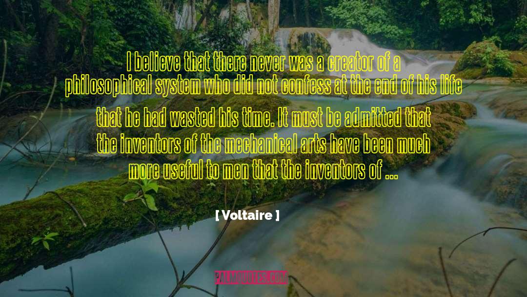 Art Life Judgement quotes by Voltaire