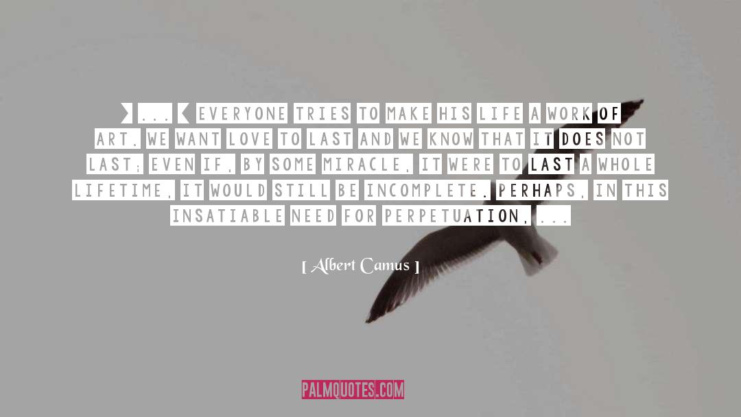 Art Love quotes by Albert Camus