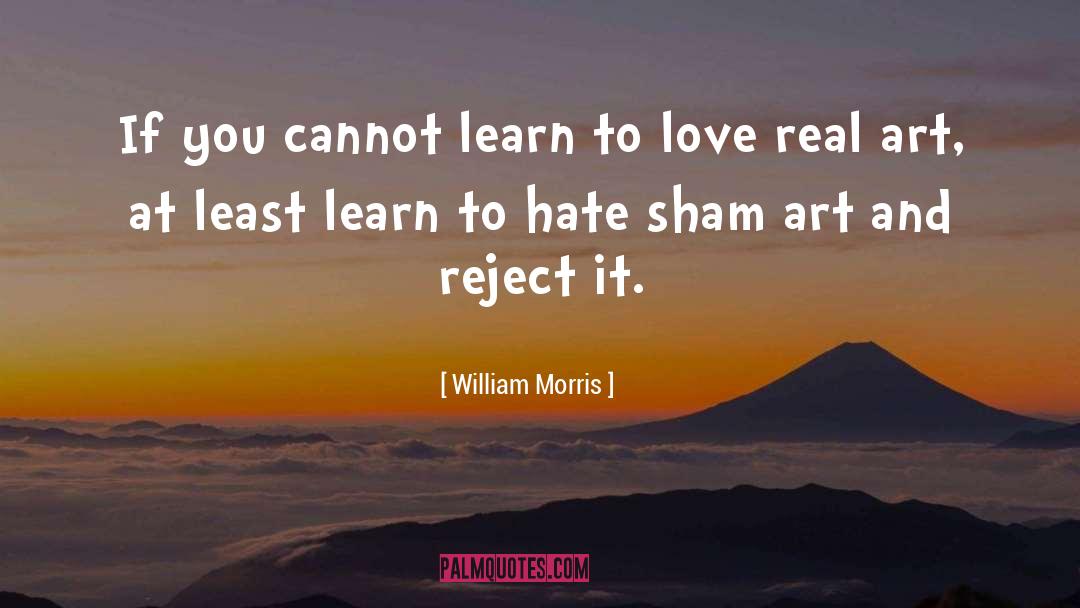 Art Love quotes by William Morris