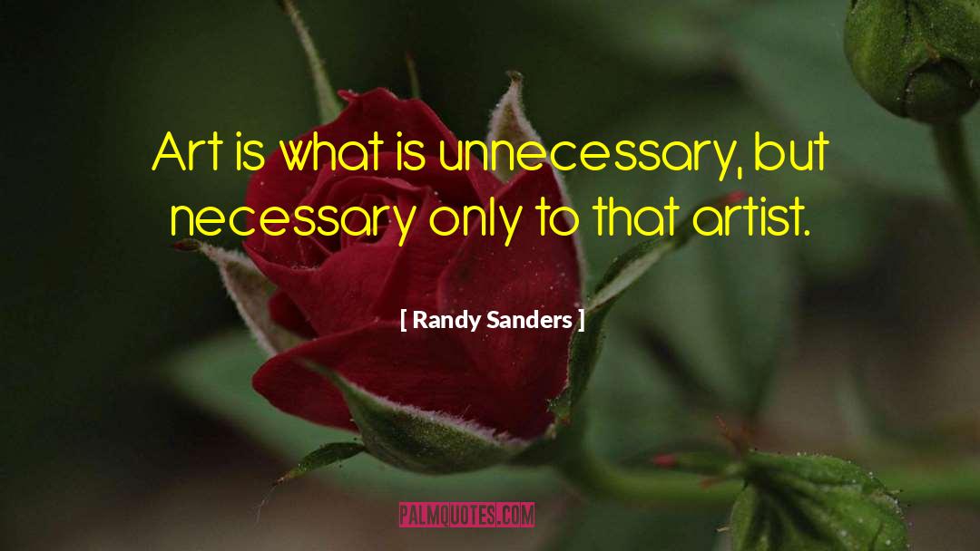 Art Museum quotes by Randy Sanders