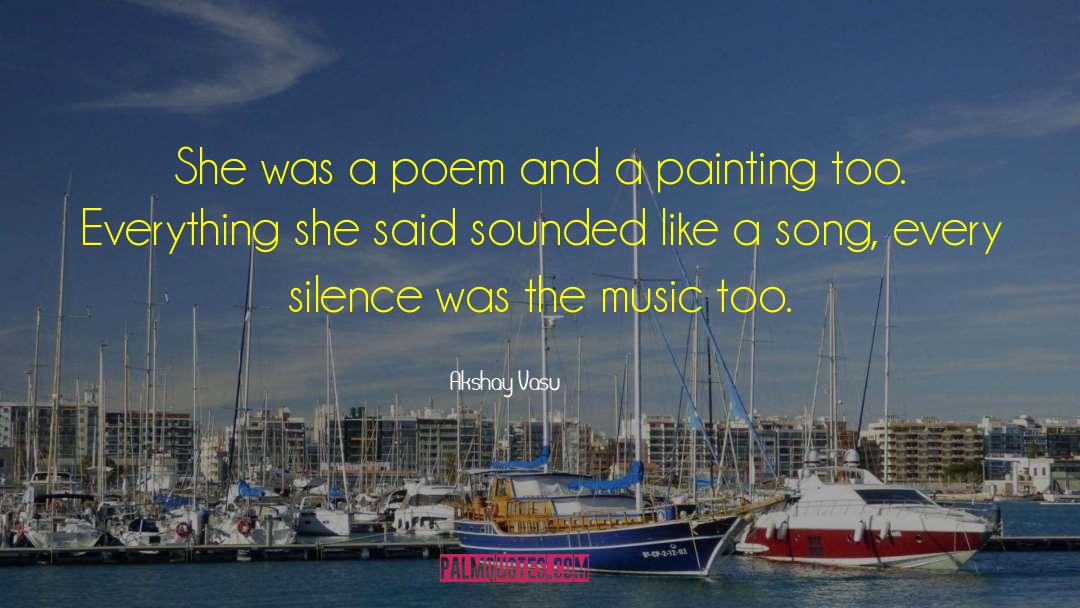 Art Music quotes by Akshay Vasu