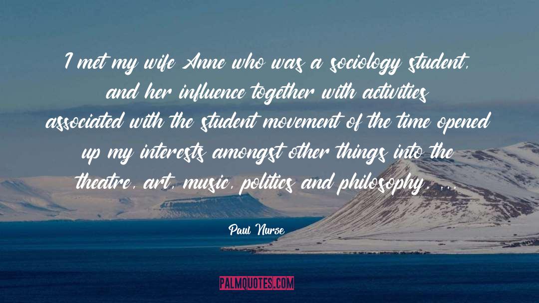 Art Music quotes by Paul Nurse