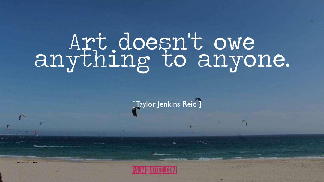 Art Music quotes by Taylor Jenkins Reid
