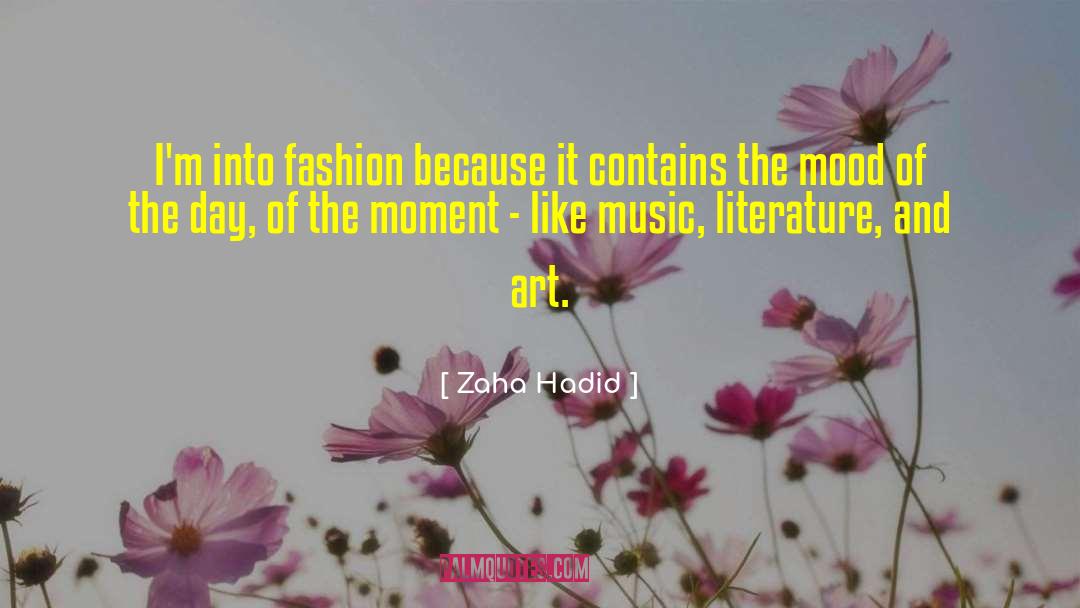 Art Music quotes by Zaha Hadid