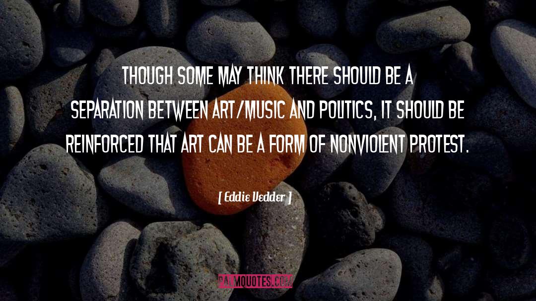 Art Music quotes by Eddie Vedder