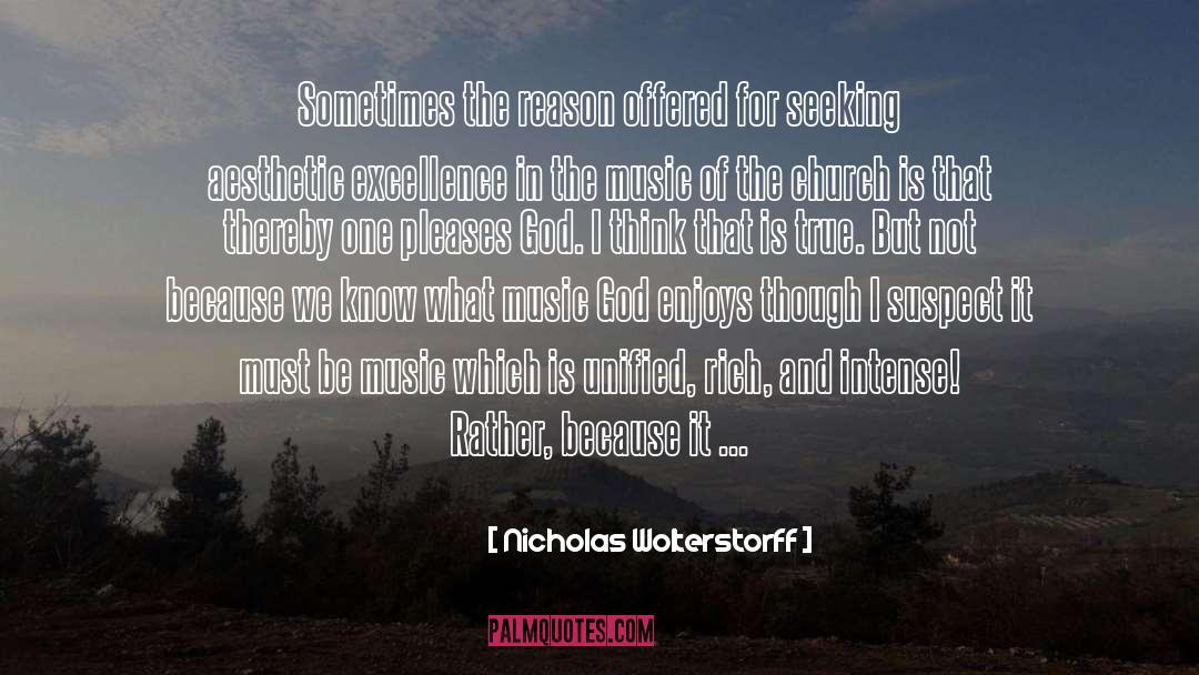 Art Music quotes by Nicholas Wolterstorff