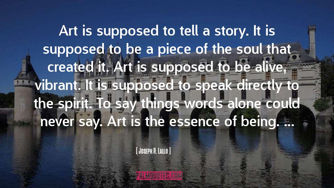 Art Objects quotes by Joseph R. Lallo
