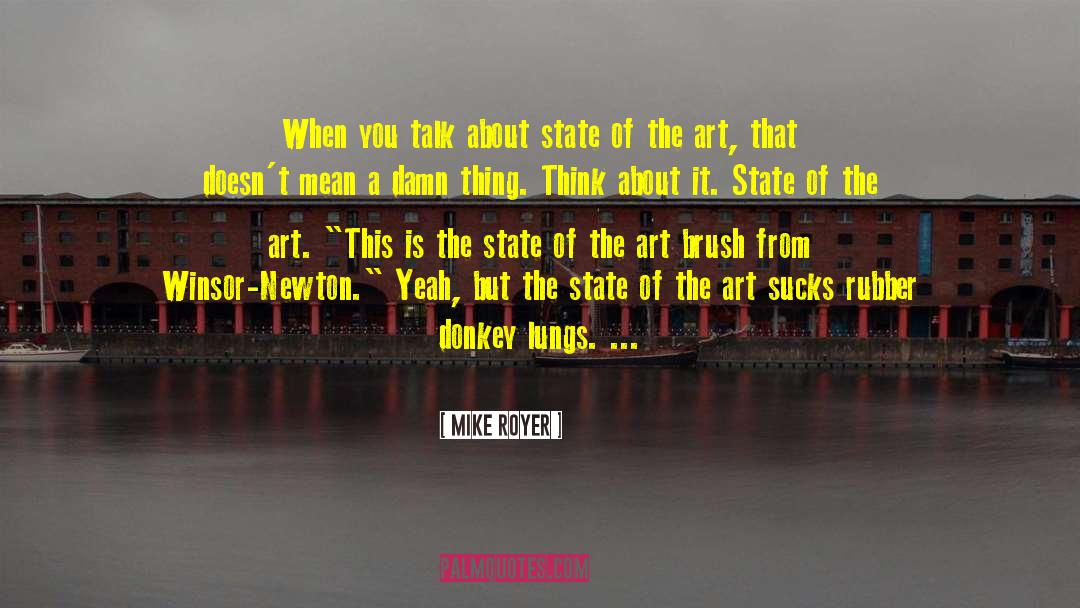 Art Of Conversation quotes by Mike Royer