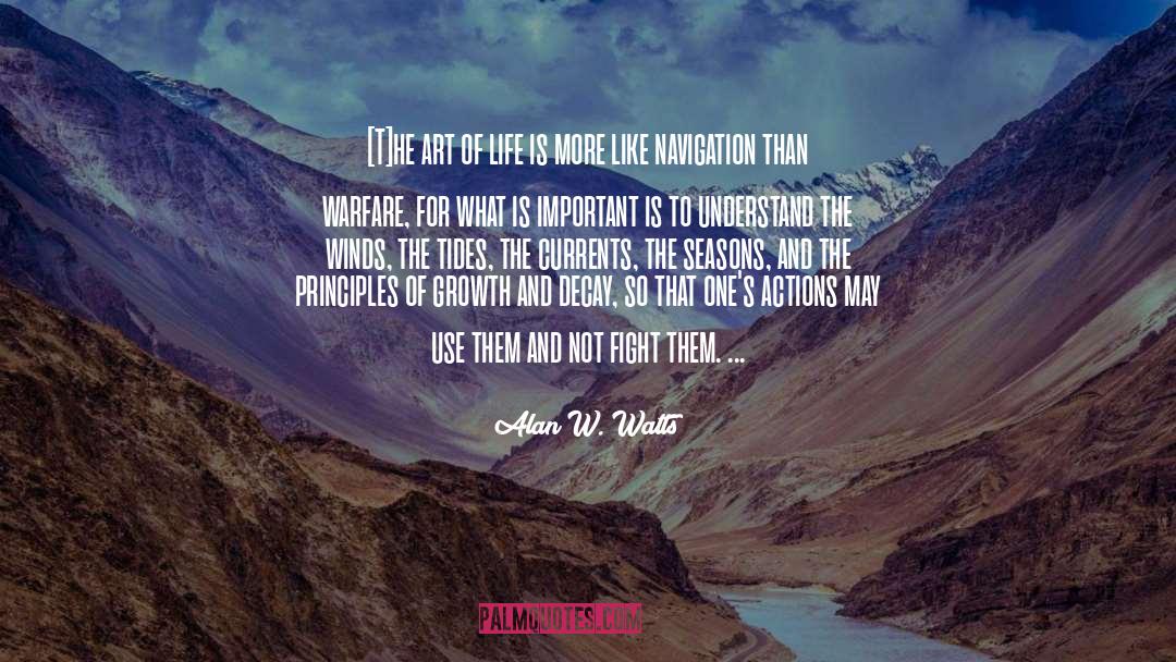 Art Of Life quotes by Alan W. Watts