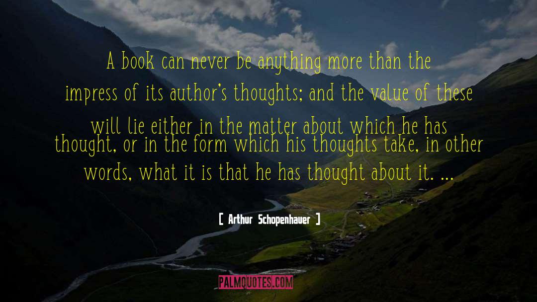 Art Of Literature quotes by Arthur Schopenhauer