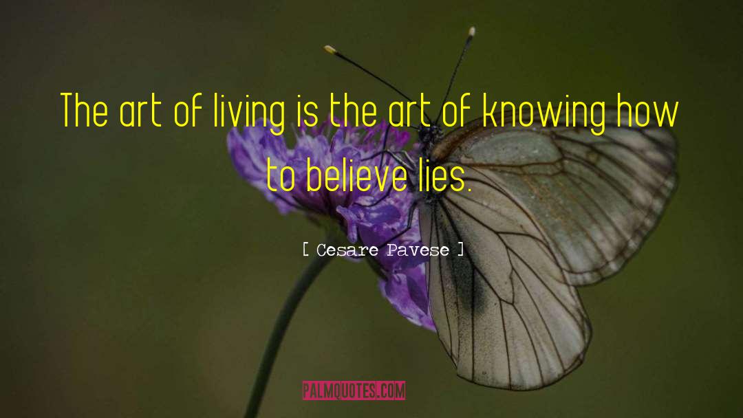 Art Of Living quotes by Cesare Pavese