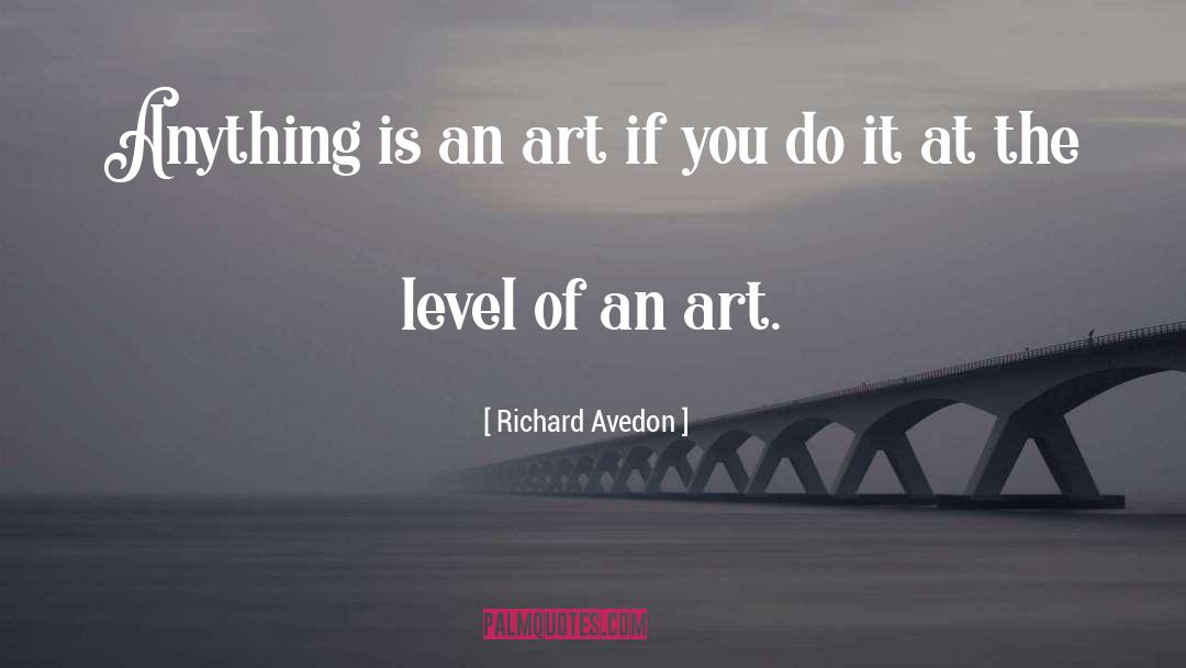 Art Of Marketing quotes by Richard Avedon