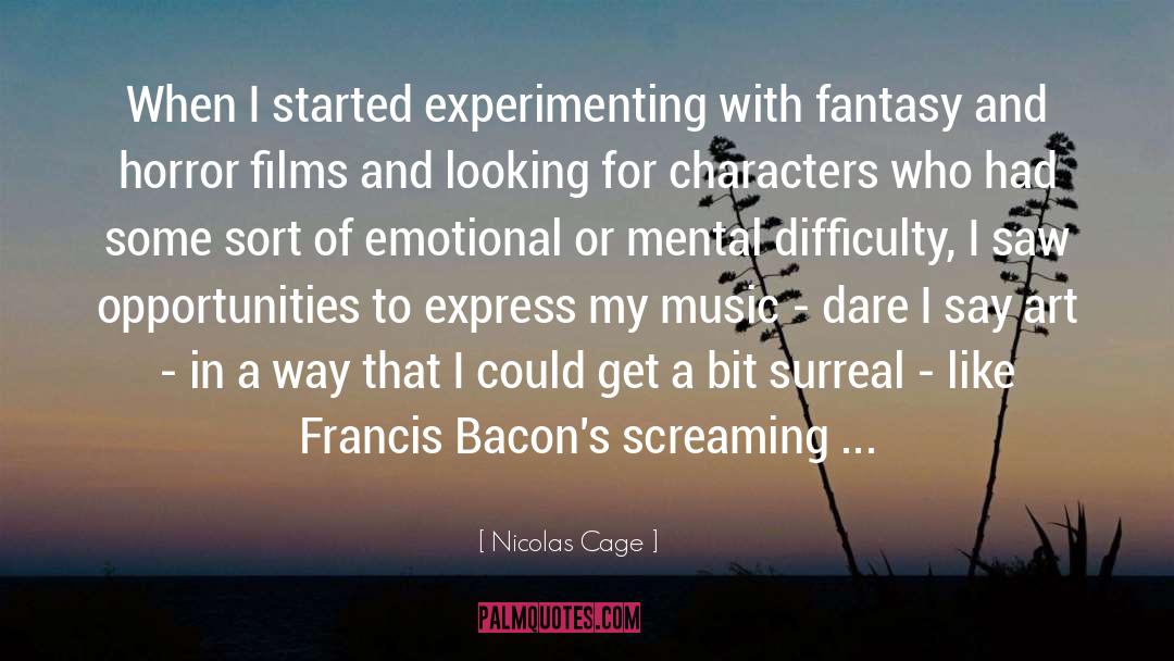 Art Of Marketing quotes by Nicolas Cage