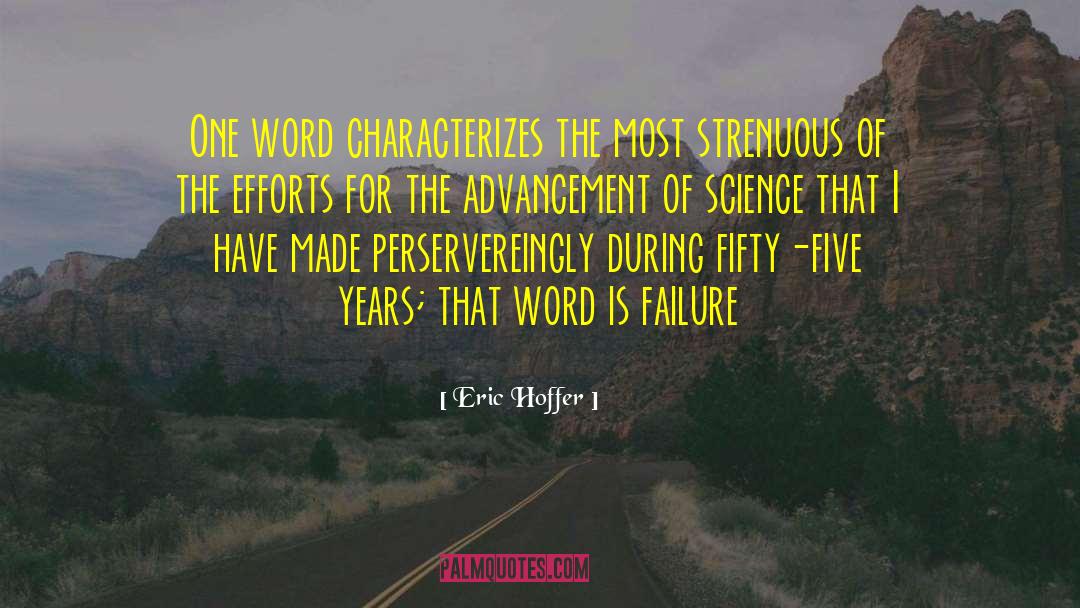 Art Of Science quotes by Eric Hoffer
