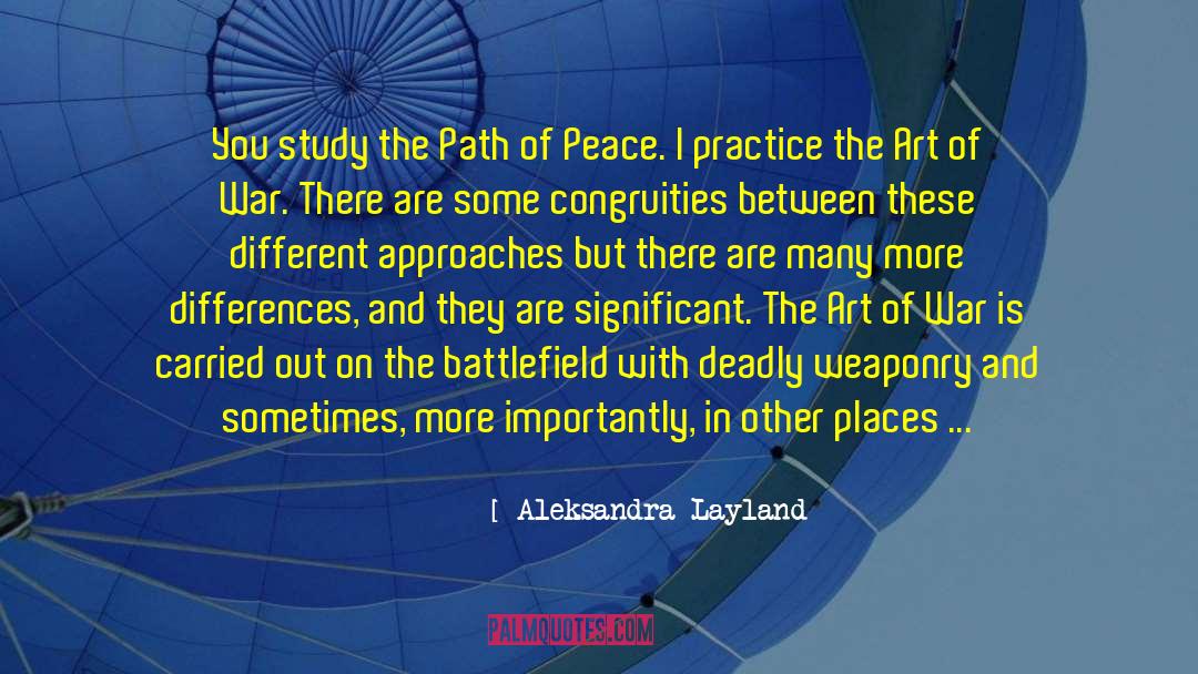 Art Of War quotes by Aleksandra Layland
