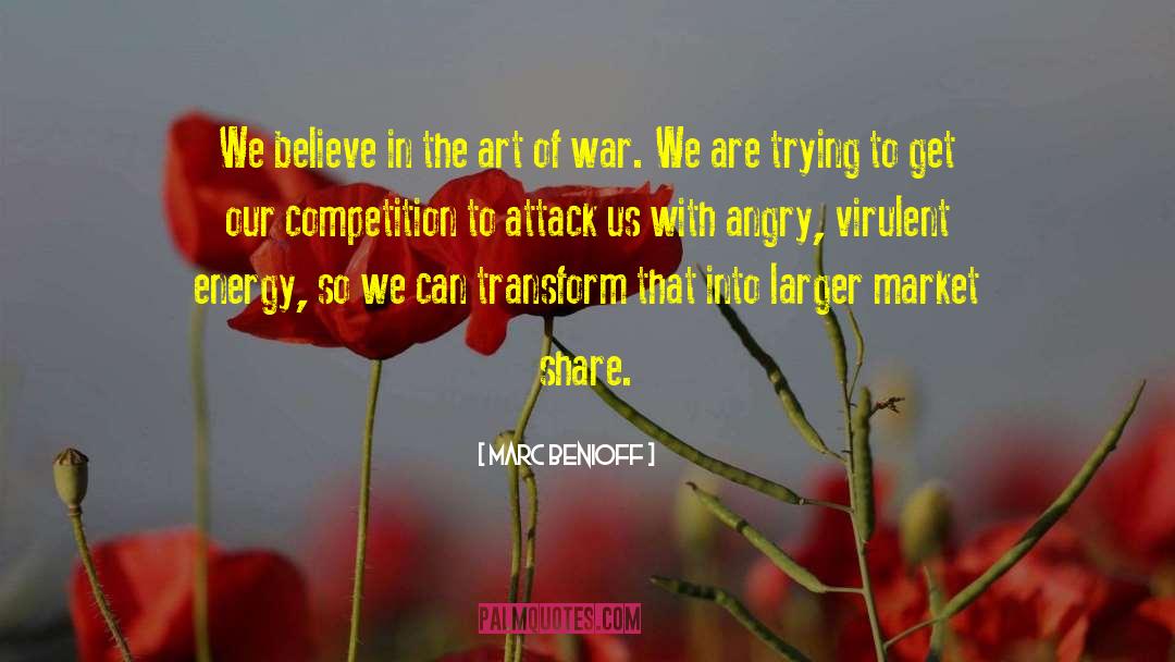 Art Of War Strategy quotes by Marc Benioff