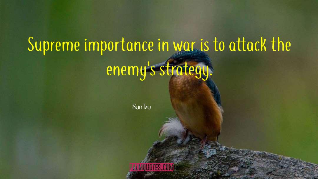 Art Of War Strategy quotes by Sun Tzu