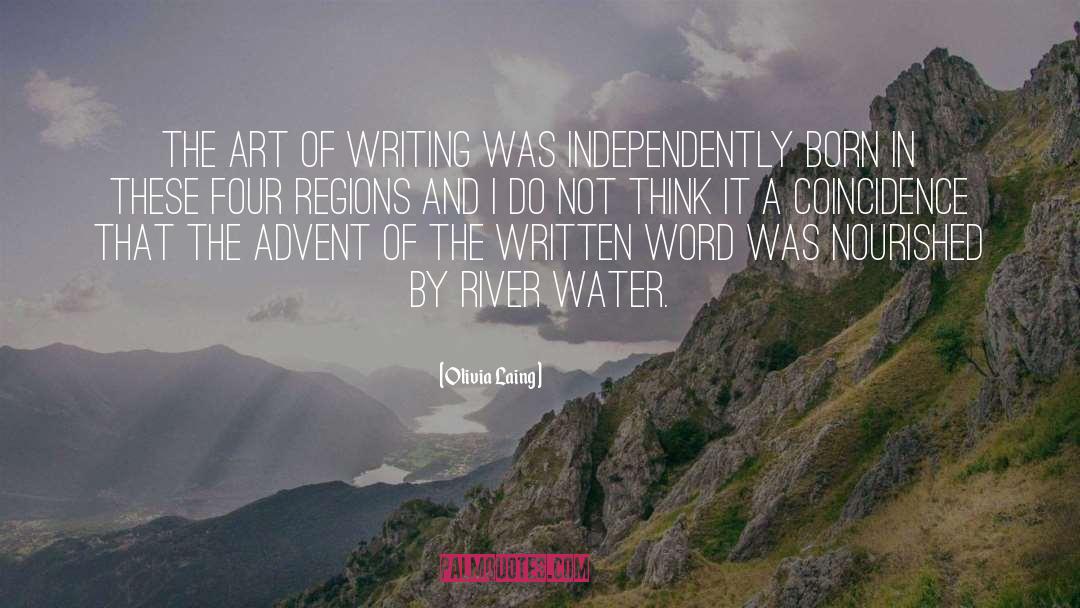 Art Of Writing quotes by Olivia Laing