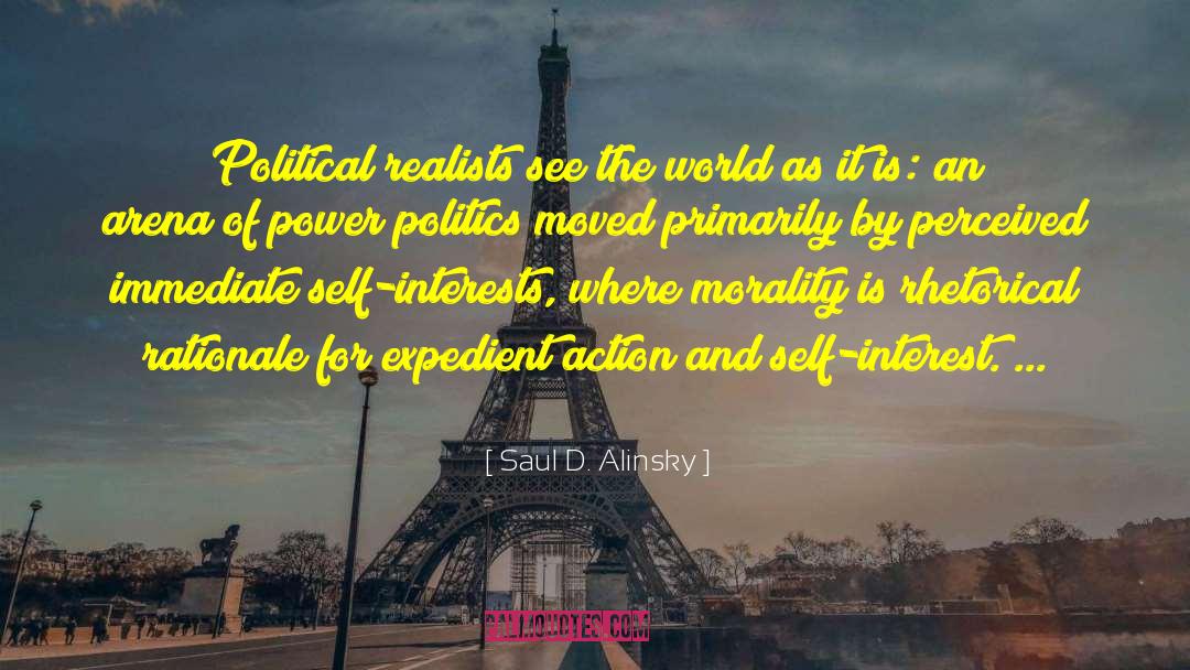 Art Politics quotes by Saul D. Alinsky