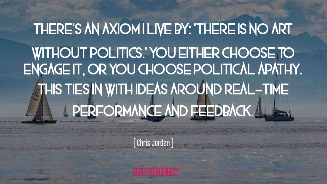 Art Politics quotes by Chris Jordan