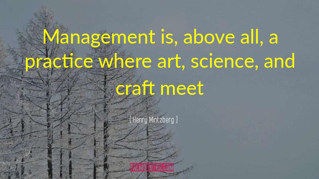 Art Practice quotes by Henry Mintzberg