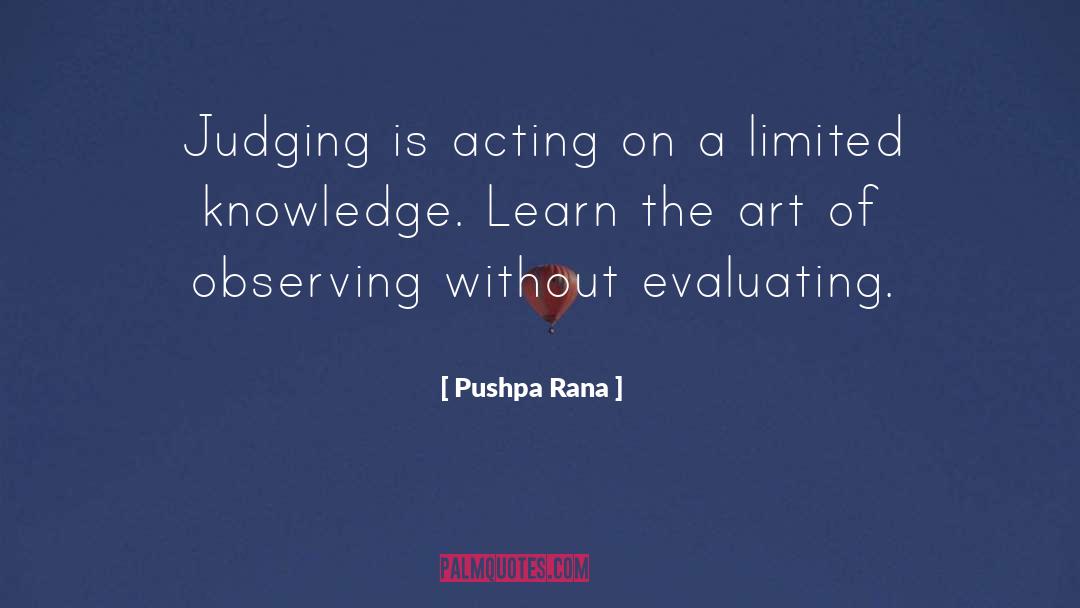 Art Projects quotes by Pushpa Rana