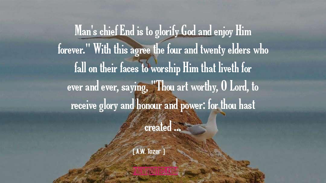 Art quotes by A.W. Tozer