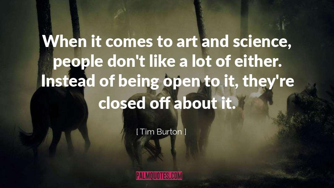 Art Remains quotes by Tim Burton