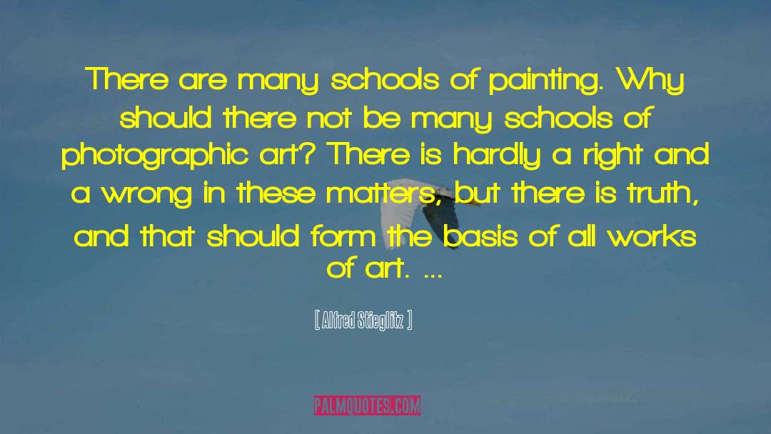 Art School quotes by Alfred Stieglitz