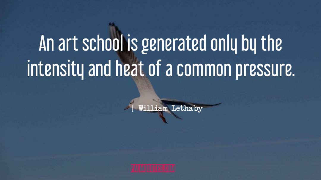 Art School quotes by William Lethaby