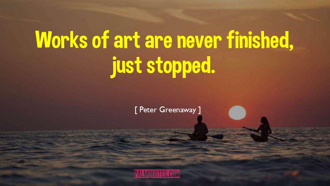 Art Student quotes by Peter Greenaway