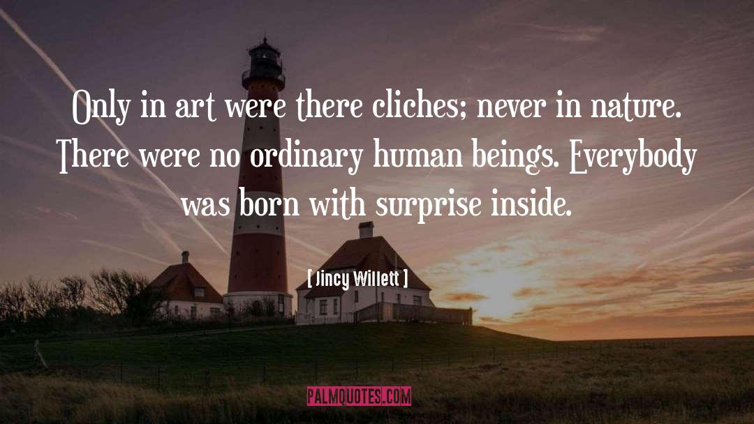 Art Surprise Creativity quotes by Jincy Willett