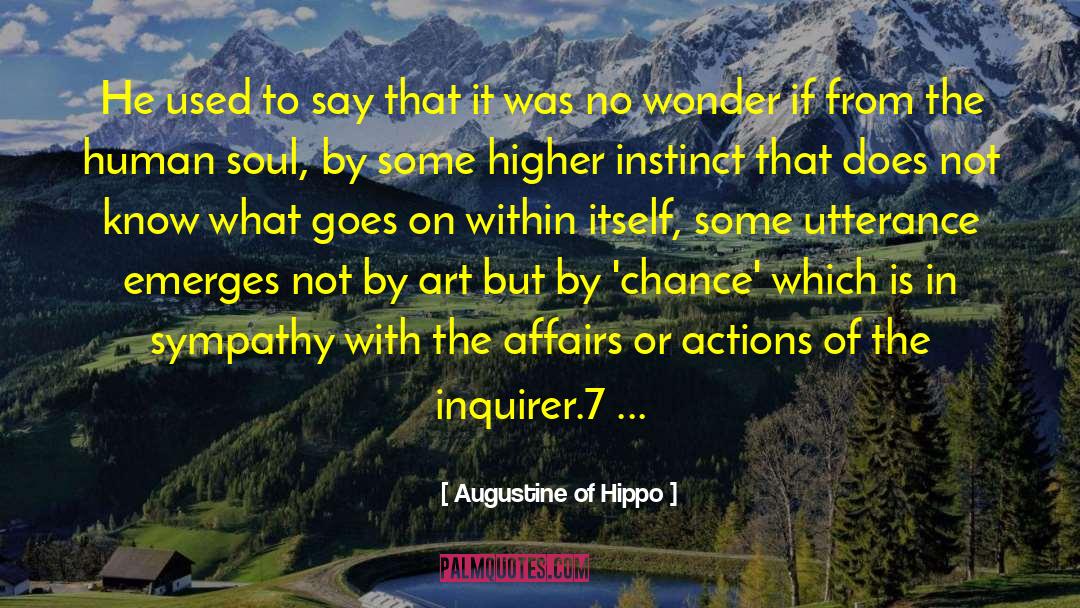 Art Teacher quotes by Augustine Of Hippo