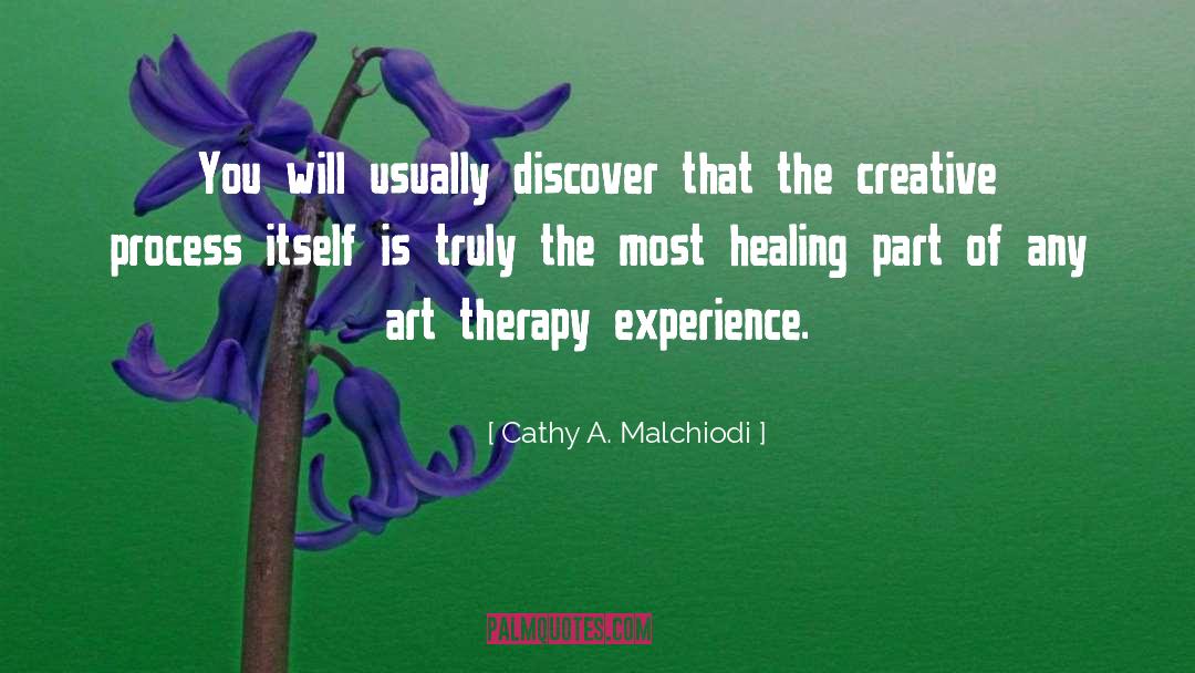 Art Therapy quotes by Cathy A. Malchiodi