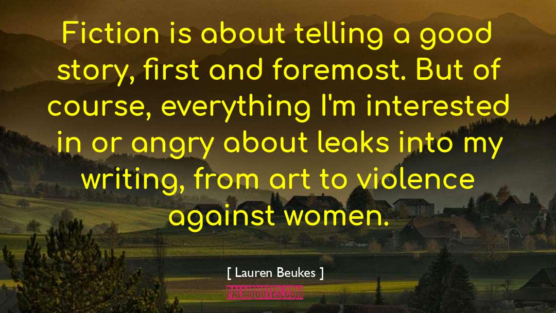 Art Women quotes by Lauren Beukes