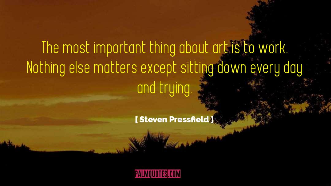 Art Work quotes by Steven Pressfield