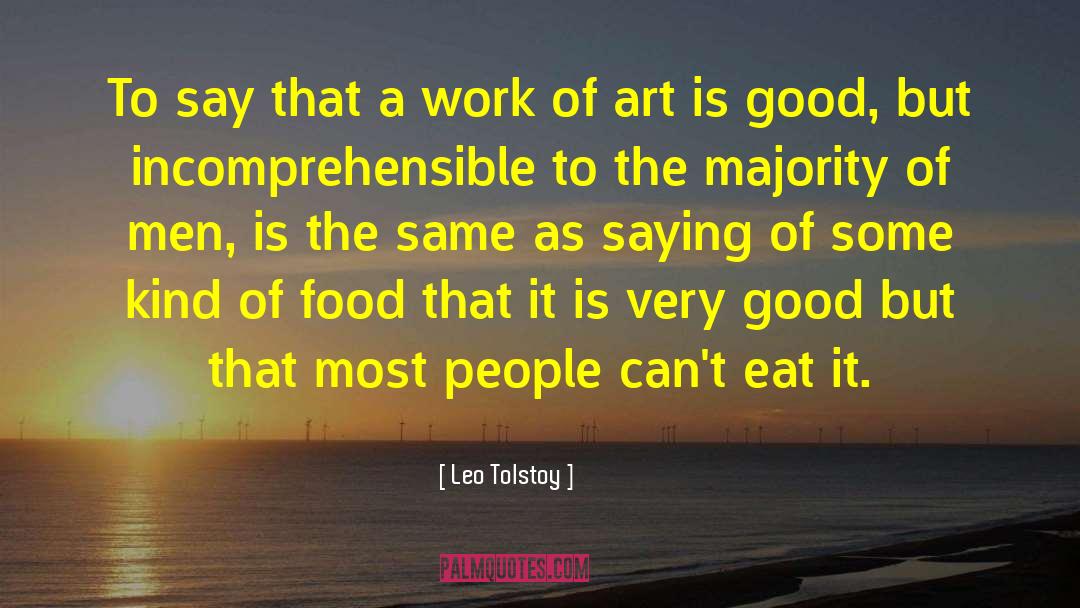 Art Work quotes by Leo Tolstoy