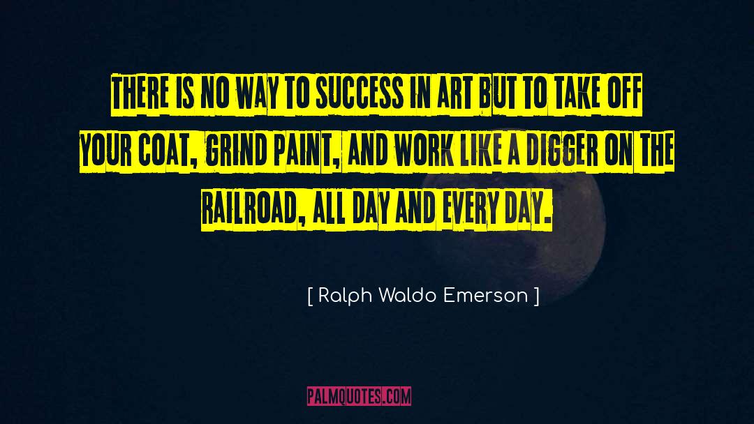 Art Work quotes by Ralph Waldo Emerson