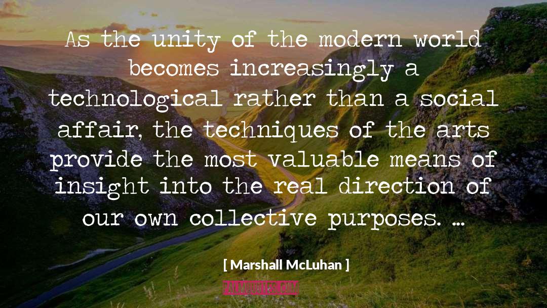 Art World quotes by Marshall McLuhan