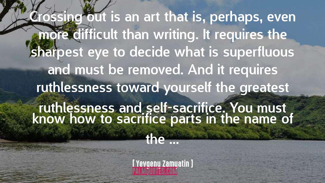 Art Writing quotes by Yevgeny Zamyatin