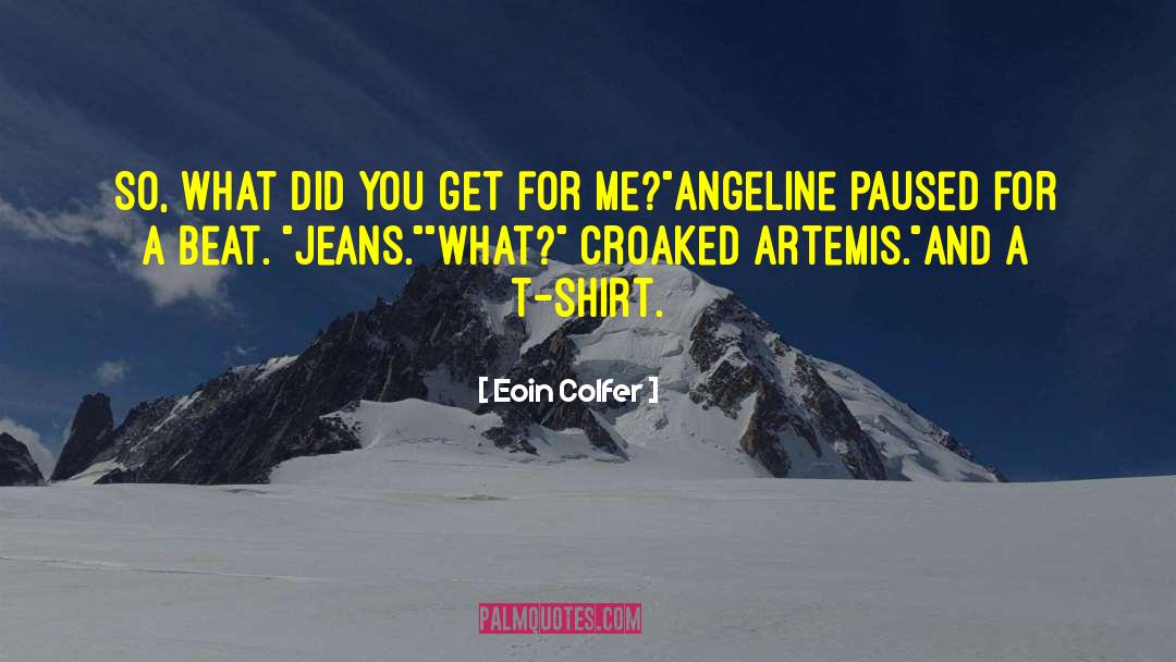 Artemis Fowl Humor quotes by Eoin Colfer