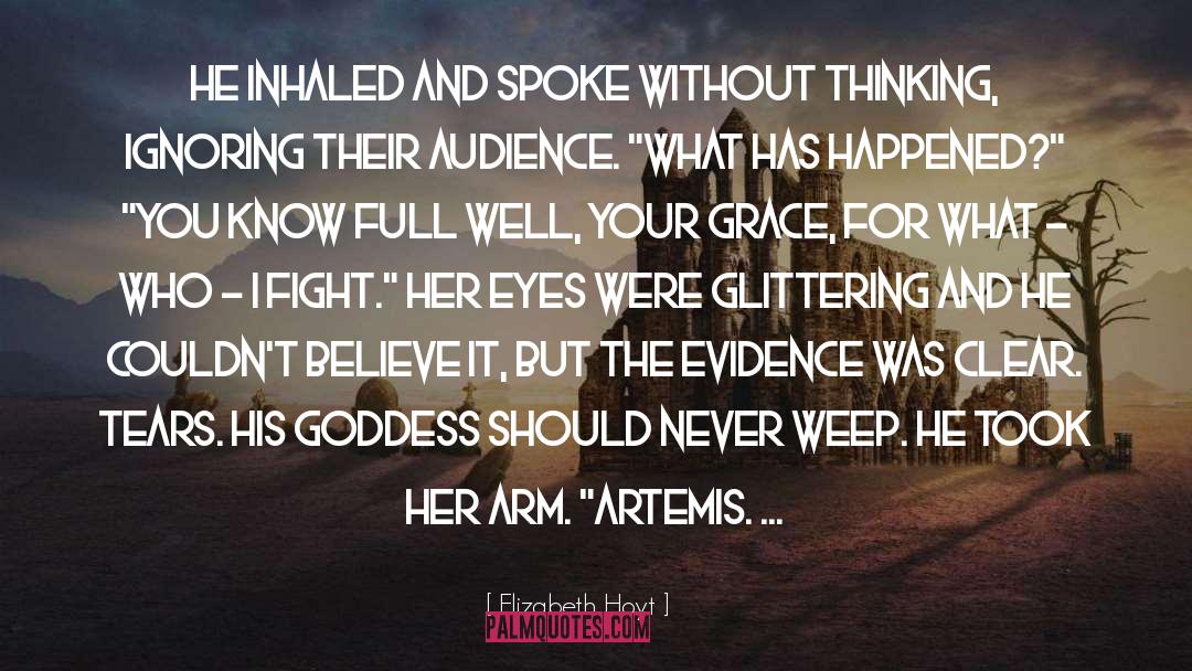 Artemis quotes by Elizabeth Hoyt