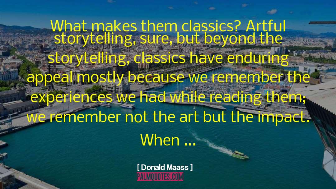 Artful quotes by Donald Maass