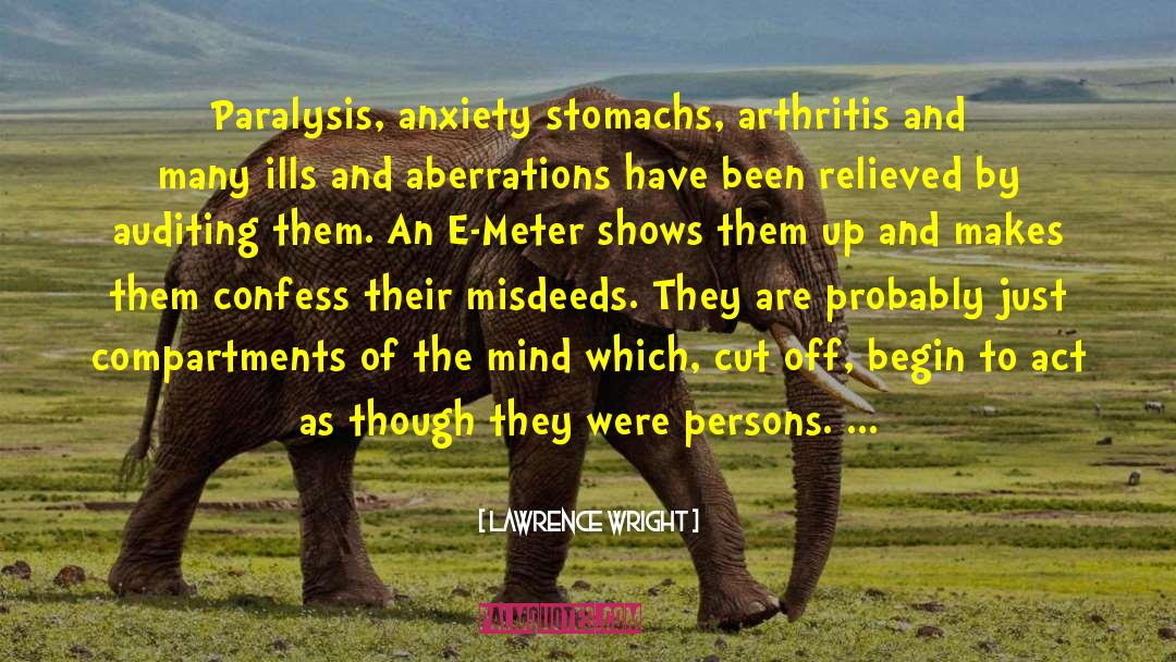 Arthritis quotes by Lawrence Wright