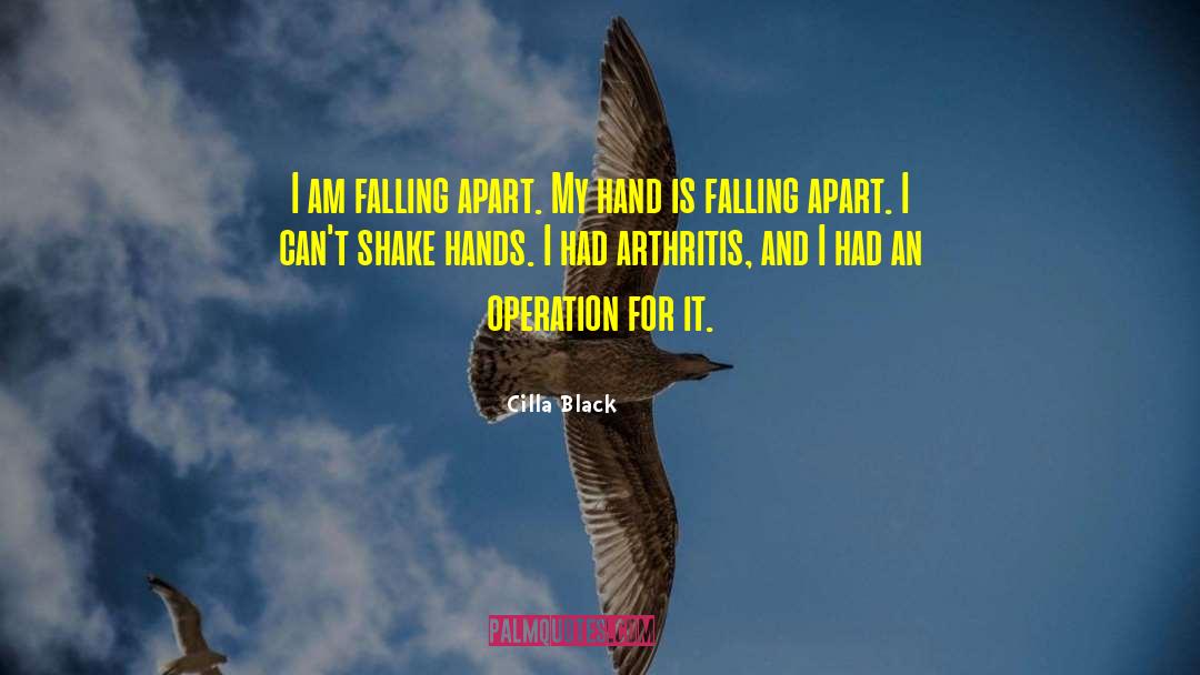 Arthritis quotes by Cilla Black