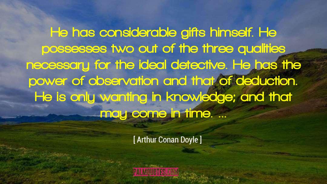 Arthur Stanley Eddington quotes by Arthur Conan Doyle