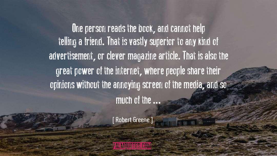 Article quotes by Robert Greene